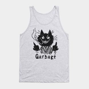 garbage and the bad cat Tank Top